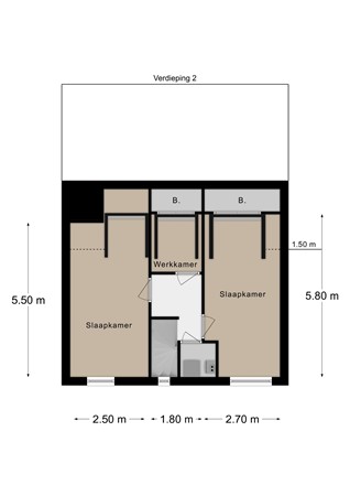 Floorplan - Prins Bernhardstraat 26, 6291 GX Vaals
